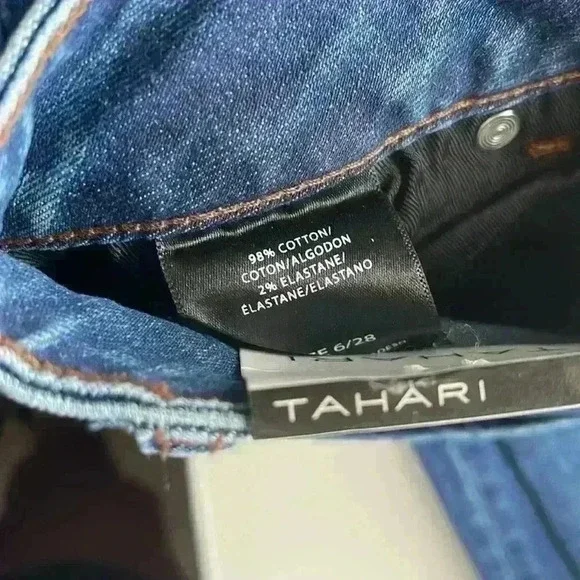 Tahari Kelly classic skinny jeans - Picture 6 of 7